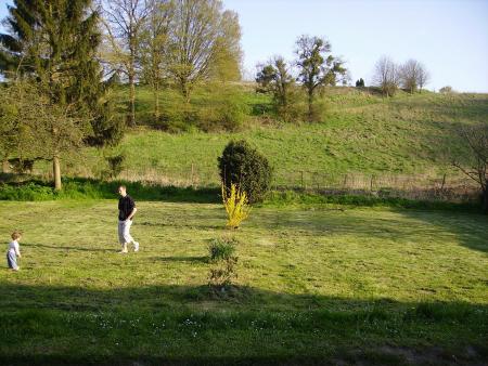 Vu de la porte d'entr�e